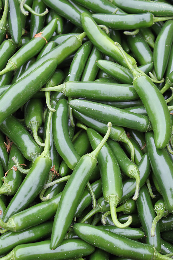 Box of Serrano Peppers