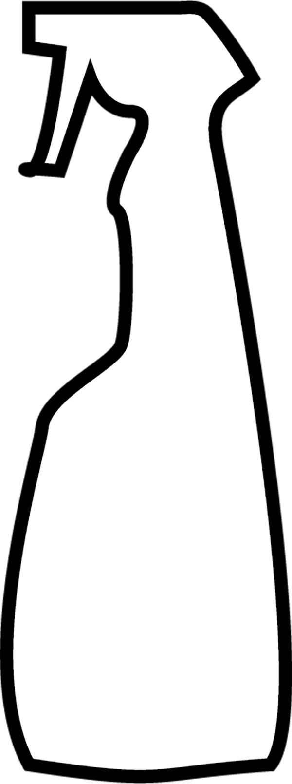 An icon of a spray bottle.