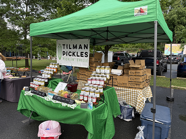 Pickeld Products Value Added at Farmers Market