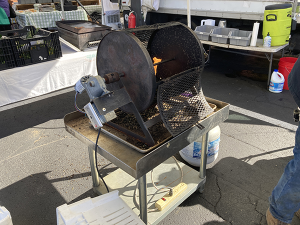 Chile Roaster at Farmers Market
